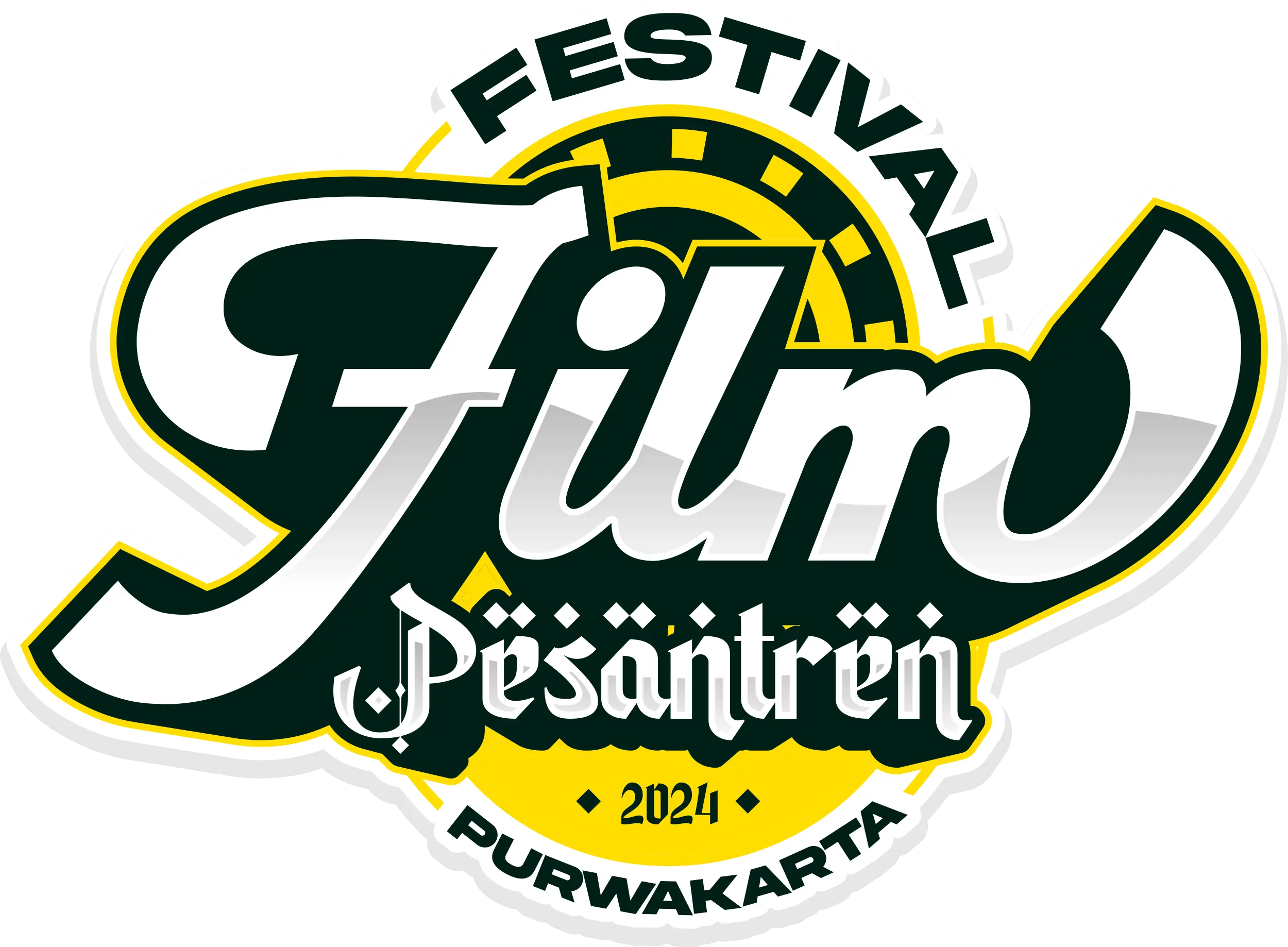 Logo Festival Film Pesantren Purwakarta 2024